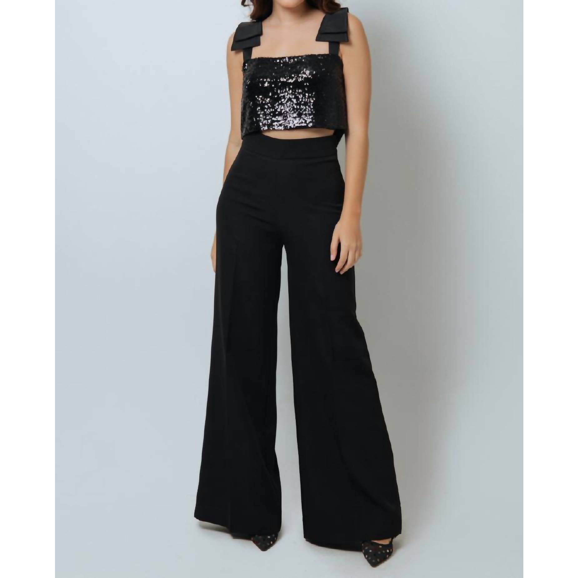 New Kleid Dione Wide Leg Pants In Ocre